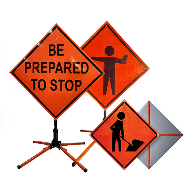 traffic safety signs utility work aheadsafety signs