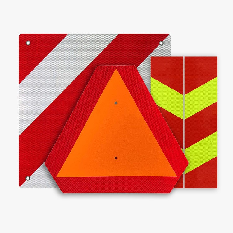 Rear-Marking-Reflective-Sticker-Plate-for-Heavy-Vehicle-and-Trailers Rear-Marking-Reflective-Sticker-Plate-for-Heavy-Vehicle-and-Trailers