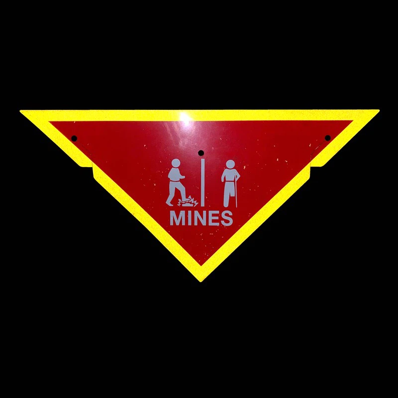 Mines Triangle Signs 3 Mines Triangle Signs 3