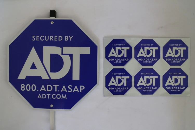 Reflective ADT Yard Sign 42 Reflective ADT Yard Sign 42