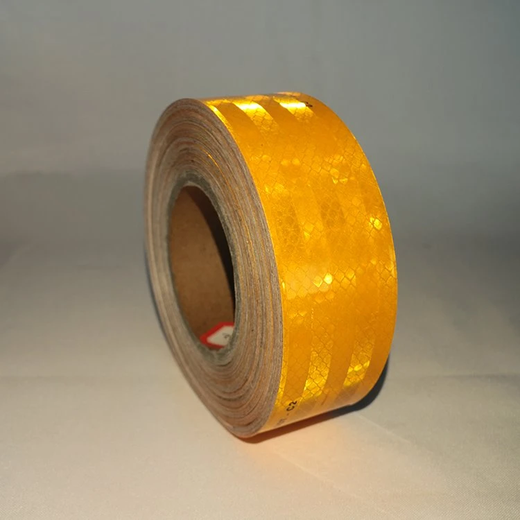 Cinta reflectante amarilla HIP DOT C2 para remolques