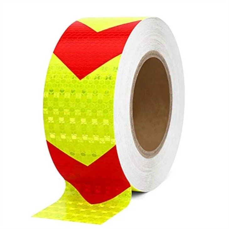 Cinta de seguridad fluorescente