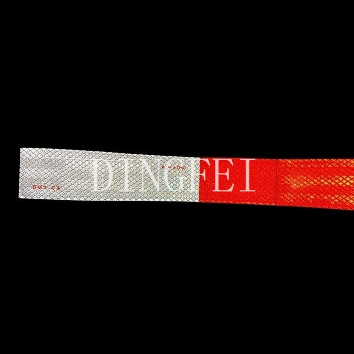 Red White Reflective Tape Supplier