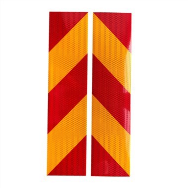 Adhesivo reflectante de marcado trasero