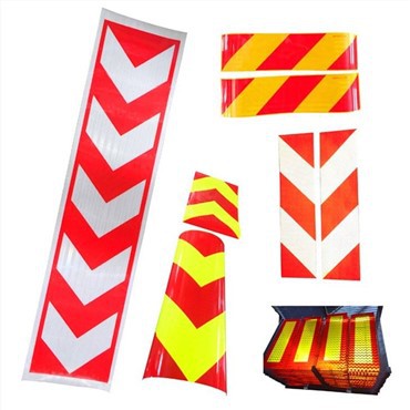 Adhesivo de señales de advertencia Raer Mark para camión