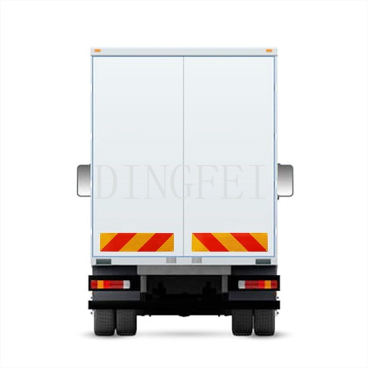 Long Vehicle' Vehicle Rear Marking Plate