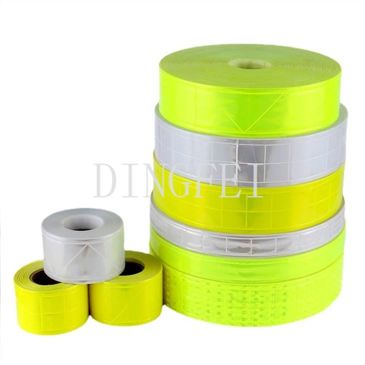PVC Prismatic Reflective Tape For Safty Clothes