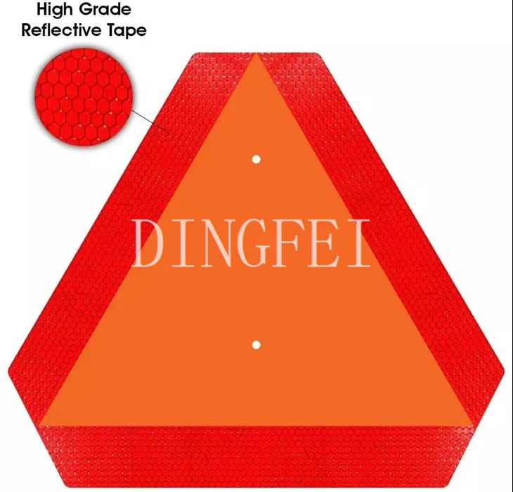 Slow Moving Vehicle Triangle