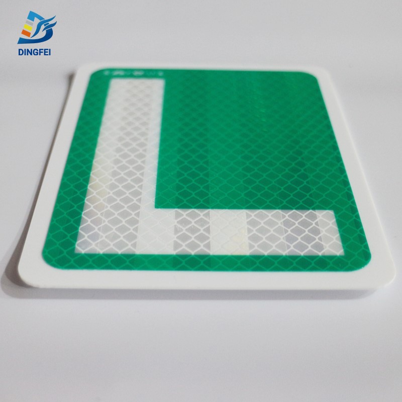 Spain V13 L Shape Reflective Sticker Plate 3 Spain V13 L Shape Reflective Sticker Plate 3