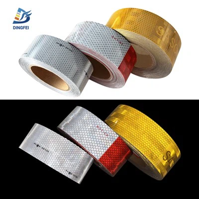 Cinta reflectante adhesiva de alta visibilidad